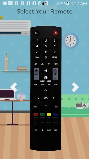 Remote For Sharp TV -WiFi/IR screenshot 4