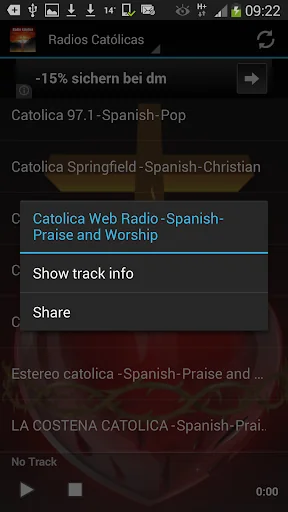 Radios Católicas screenshot 2