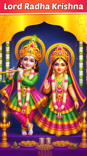 Lord Radha Krishna Live Temple