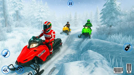 Snow ATV Jet ski Boat Racing