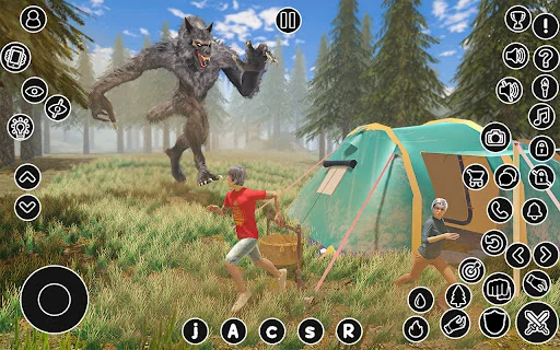 Wild Forest Werewolf Games 3D