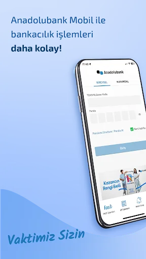 Anadolubank Mobil screenshot 1