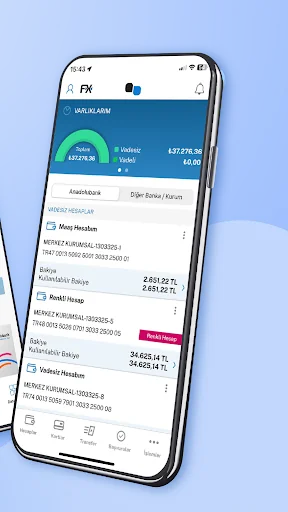 Anadolubank Mobil screenshot 2