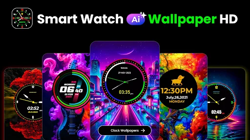 Smart Clock Ai Wallpapers HD screenshot 1