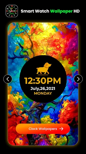 Smart Clock Ai Wallpapers HD screenshot 2