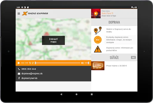 Dopravný servis Rádia Expres screenshot 3