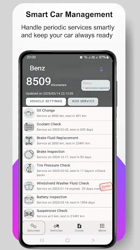 my car Maintenance Manager screenshot 1