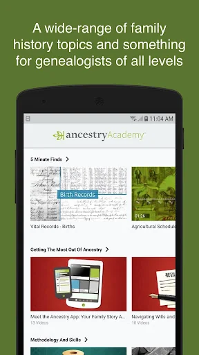 Ancestry Academy screenshot 2