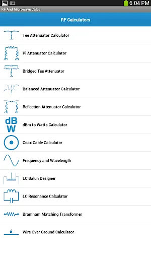RF And Microwave Calcs screenshot 2