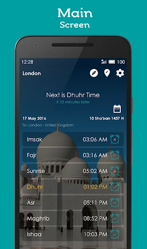 Prayer Times, Adhan, Qibla