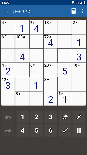 Andoku Calcudoku