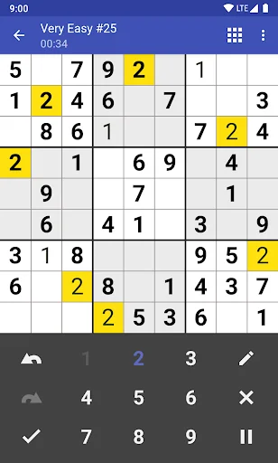 Andoku Sudoku 3 screenshot 3