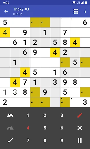 Andoku Sudoku 3 screenshot 4