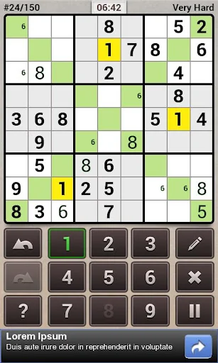Andoku Sudoku 2 screenshot 2