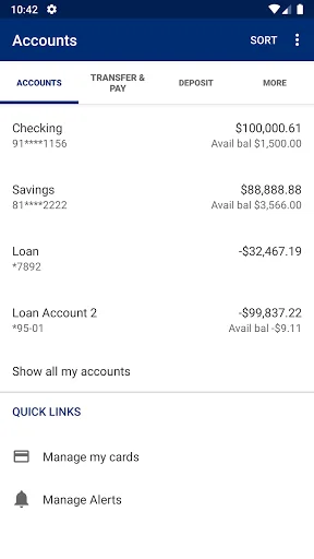 Andrew Johnson Bank screenshot 3