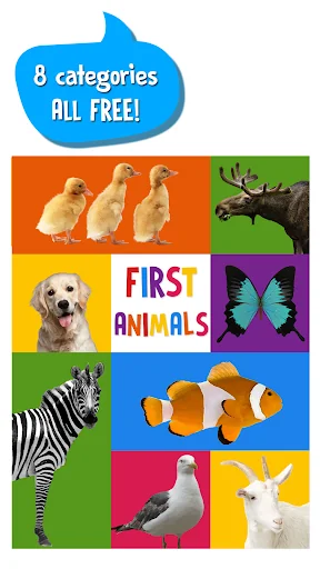 First Words for Baby: Animals