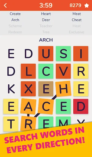 Word Find : Hidden Words screenshot 2