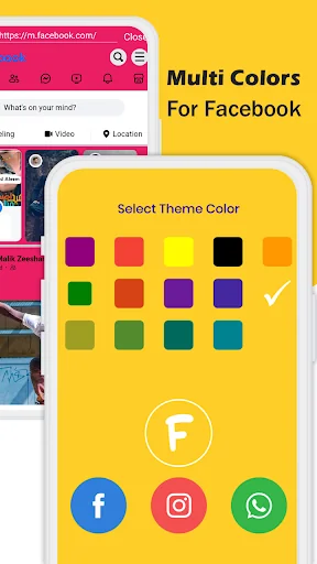 Multi Color For Facebook