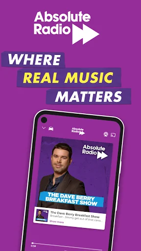 Absolute Radio screenshot 1