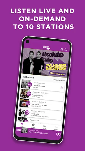 Absolute Radio screenshot 2