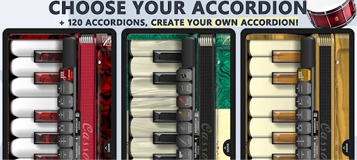 Accordion Piano Cassoto Game screenshot 2