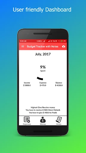 Budget Tracker with Notes