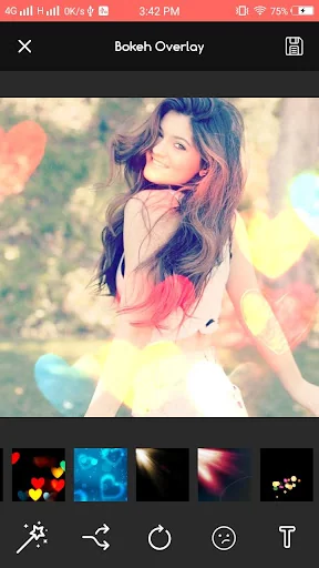Bokeh Effect Overlay