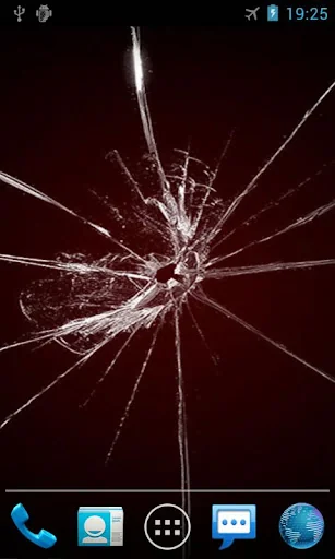 Cracked Screen LWP(Simulation) screenshot 1