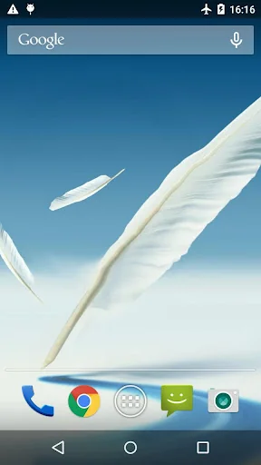 Feather Live Wallpaper screenshot 1