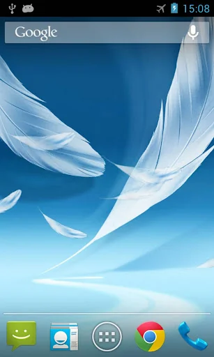 Feather 2 Live Wallpaper screenshot 2