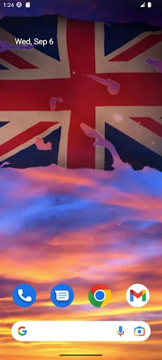 UK Flag Live Wallpaper screenshot 2