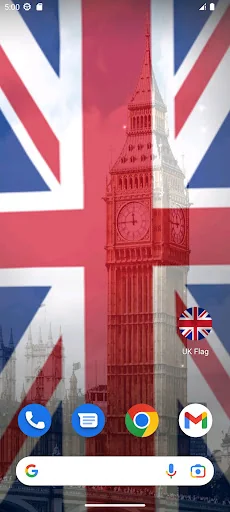 UK Flag Live Wallpaper screenshot 3