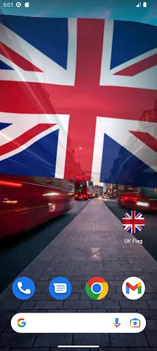 UK Flag Live Wallpaper screenshot 4