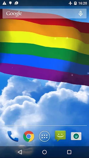 Rainbow Flag Live Wallpaper