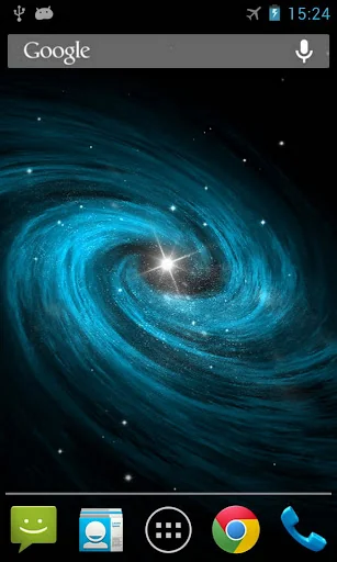 Galaxy Live Wallpaper screenshot 1