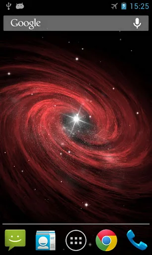 Galaxy Live Wallpaper screenshot 4