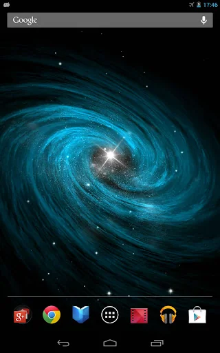 Galaxy Live Wallpaper screenshot 1