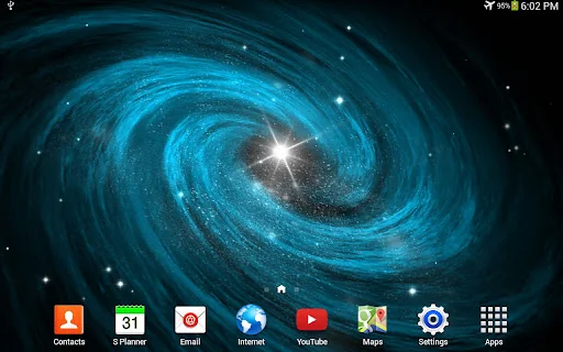 Galaxy Live Wallpaper screenshot 2