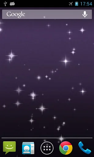 Glitter 3D Live Wallpaper screenshot 1