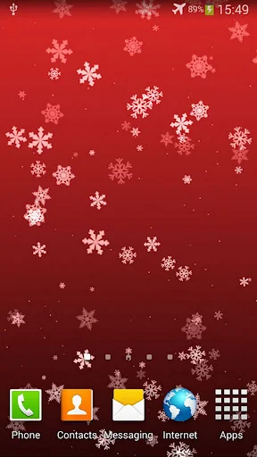Snowflake Live Wallpaper