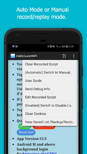 WiFi Web Login screenshot 3
