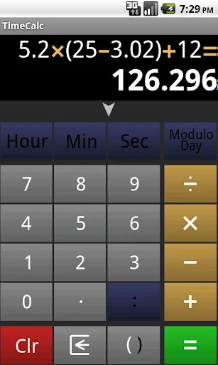 Time Calculator screenshot 2