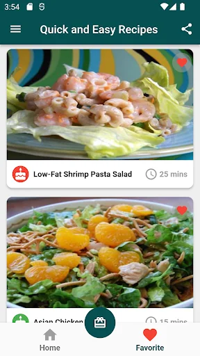 Quick and Easy Recipes screenshot 2