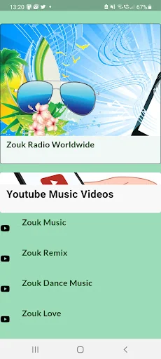 Zouk Music Radio Stations screenshot 1
