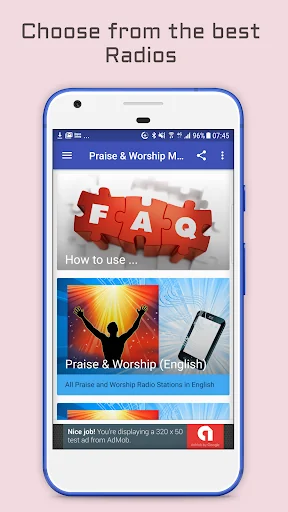 Praise & Worship Music Radio screenshot 1