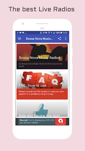 Bossa Nova Music Radio screenshot 1