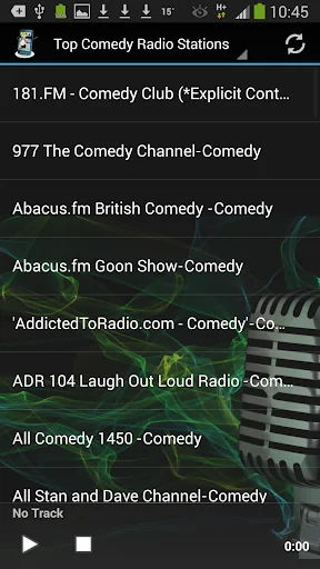 Comedy Radio Stations