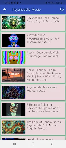 Psychedelic Radio Stations
