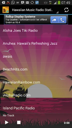 Hawaiian Music Radio Stations screenshot 1