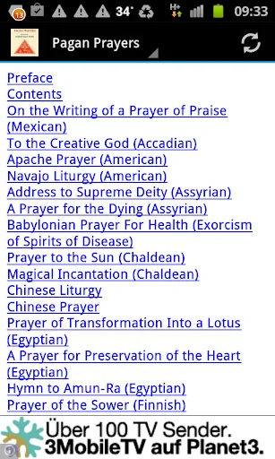 Pagan Prayers Collection screenshot 2